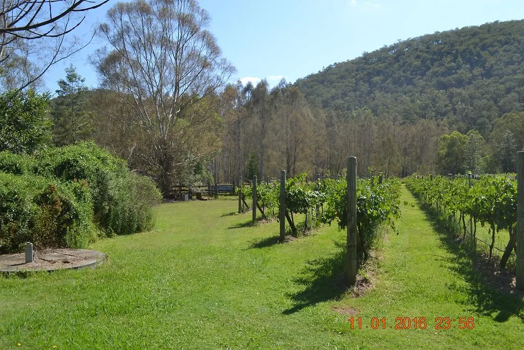 Barney Creek Vineyard Cottages Mount Barney Holiday park